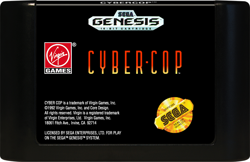 Cybercop - SEGA GENESIS
