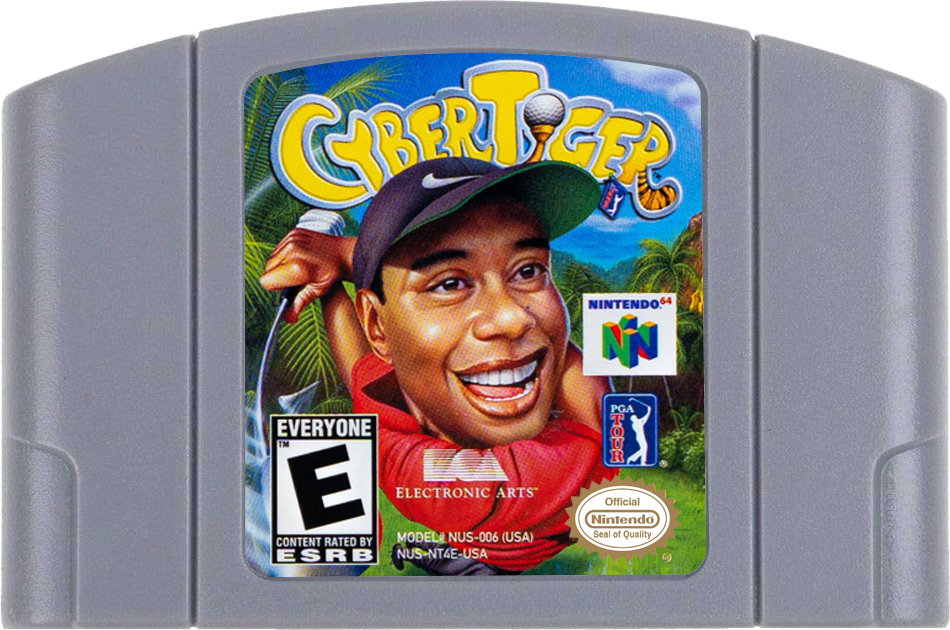 CYBER TIGER WOODS GOLF - NINTENDO 64