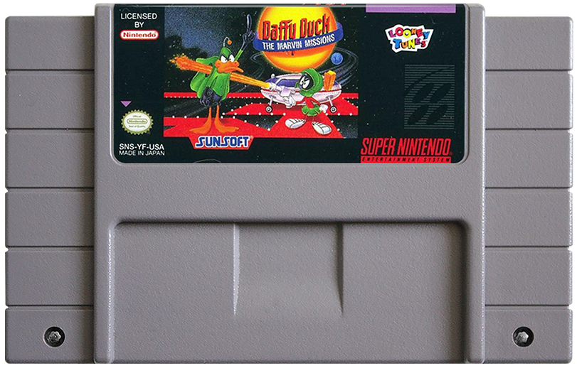 Daffy Duck The Marvin Missions - SNES