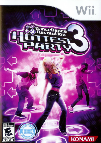Dance Dance Revolution Hottest Party 3 - Wii