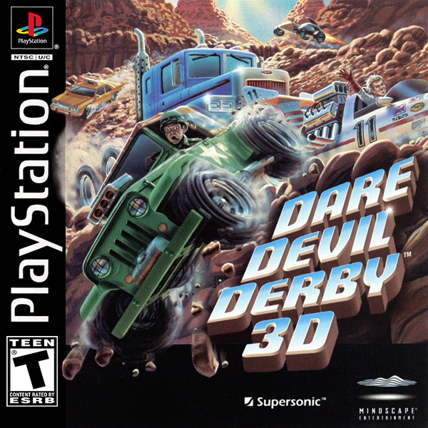 DARE DEVIL DERBY 3D - PLAYSTATION