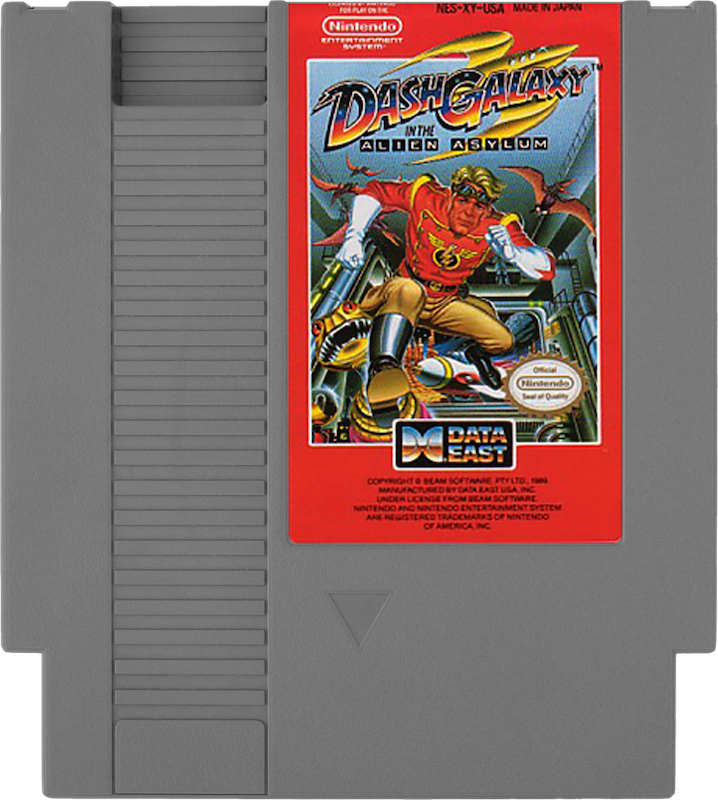 Dash Galaxy In The Alien Asylum - NINTENDO 8 BIT
