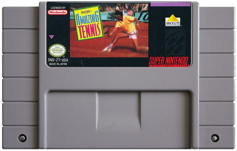 David Cranes Amazing Tennis - SNES