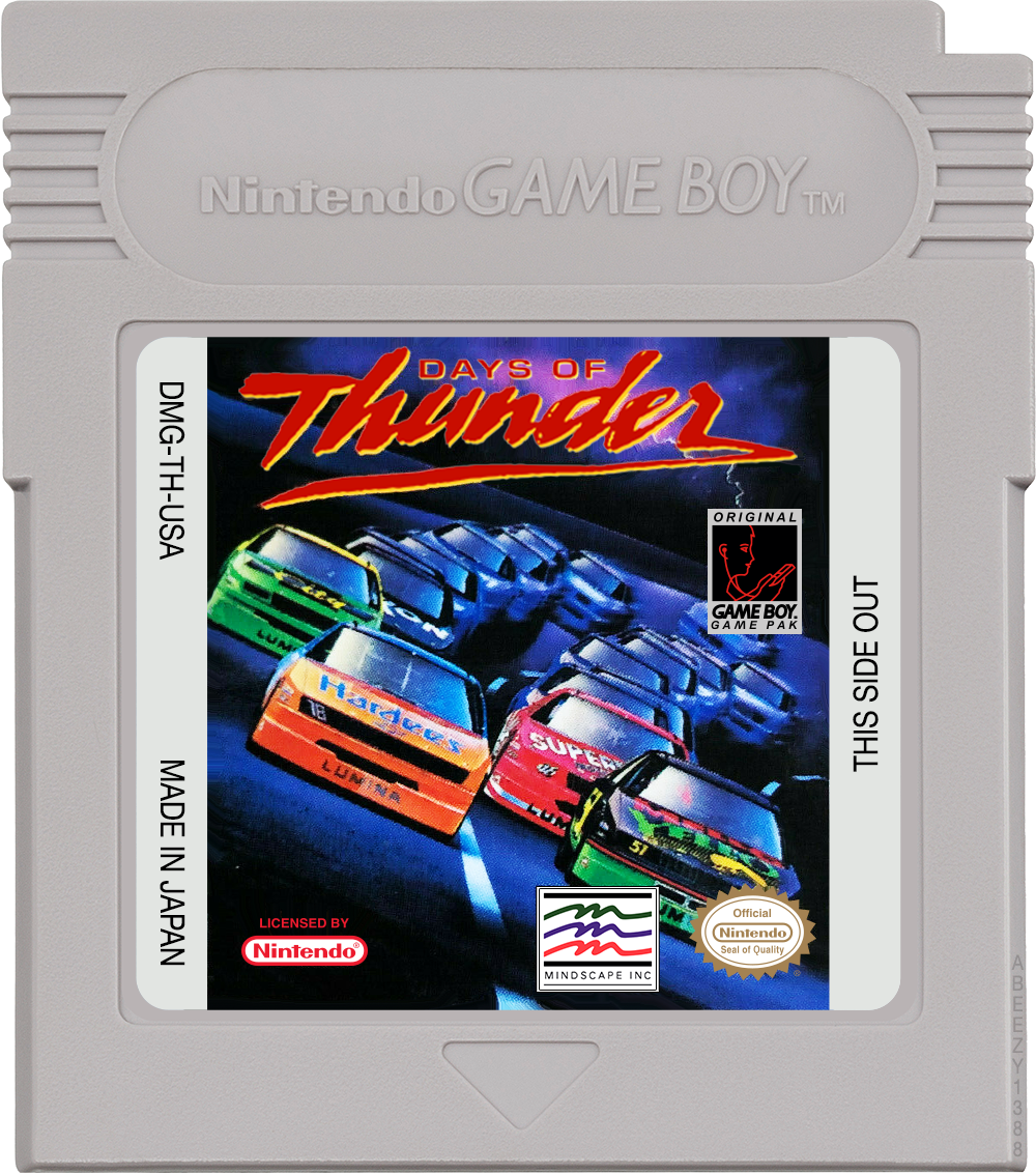 DAYS OF THUNDER - GAMEBOY