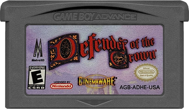 Defender of the Crown - GAMEBOY ADVANCE