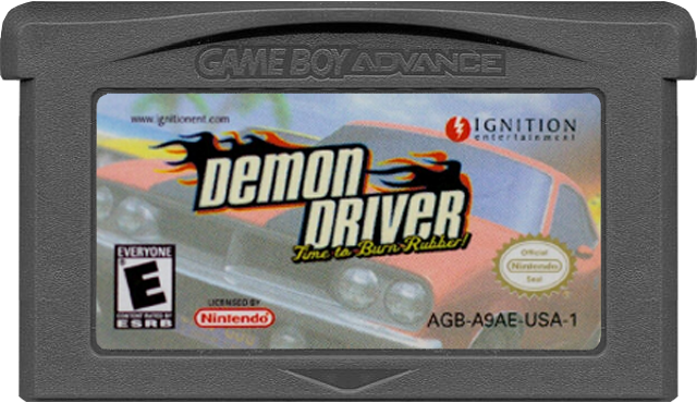 Demon Driver - GAMEBOY ADVANCE