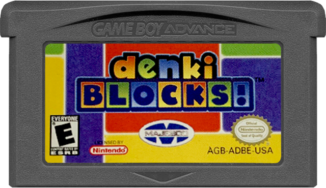 DENKI BLOCKS - GAMEBOY ADVANCE
