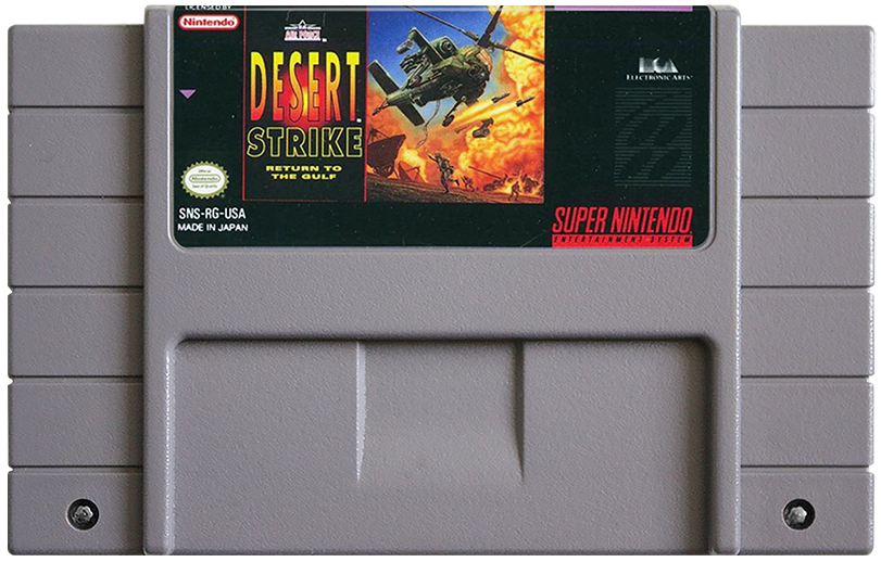 Desert Strike Return To The Gulf - SNES
