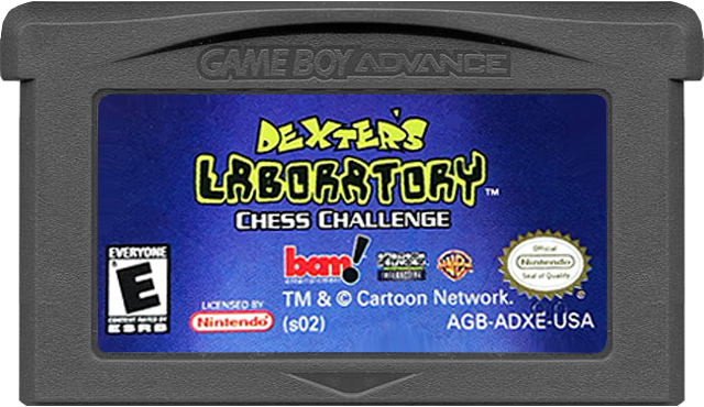 DEXTERS LABORATORY CHESS CHALLANGE - GAMEBOY ADVANCE