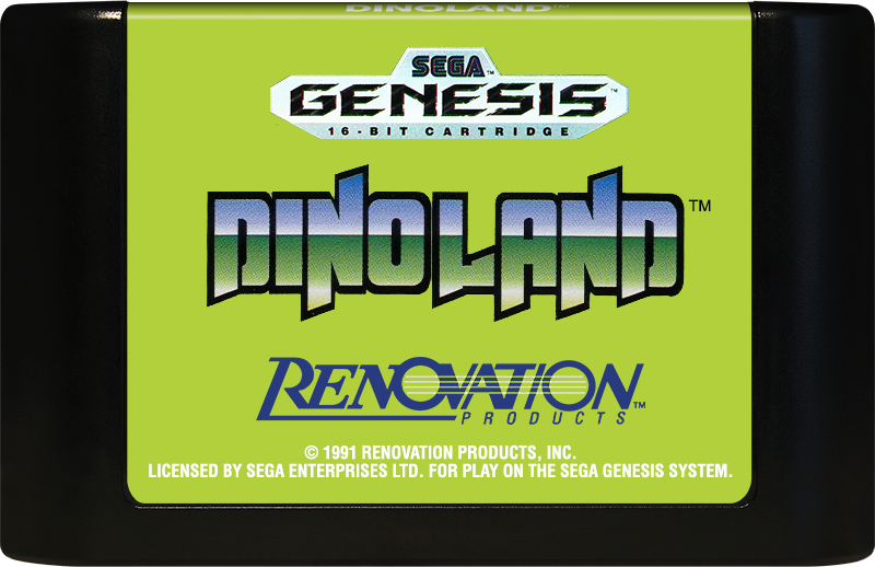 Dino Land - SEGA GENESIS