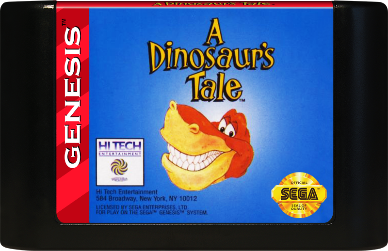 A DINOSAURS TALE - SEGA GENESIS