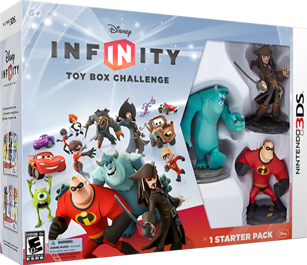 INFINITY TOY BOX CHALLENGE SOFTWARE ONLY - NINTENDO 3DS