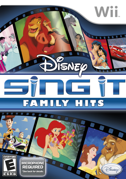 Disney Sing It Family Hits (Software) - Wii