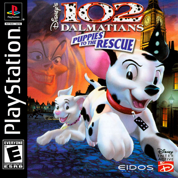 102 DALMATIANS PUPPIES TO THE - PLAYSTATION