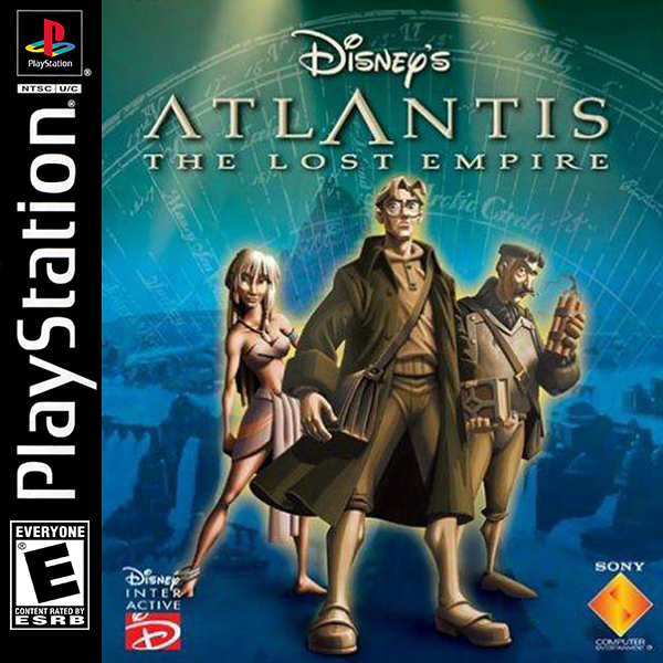 Disneys Atlantis The Lost Empire - PLAYSTATION