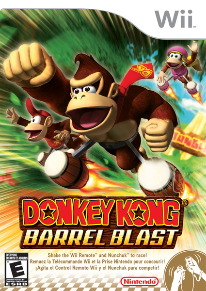 Donkey Kong Barrel Blast - Wii