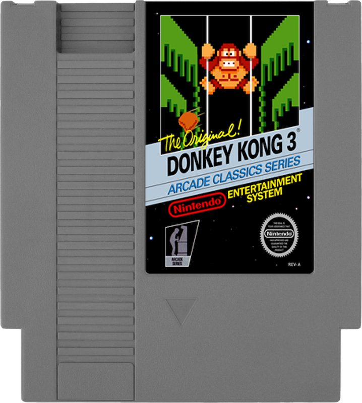 Donkey Kong 3 - NINTENDO 8 BIT