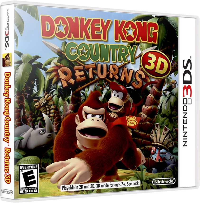 DONKEY KONG COUNTRY RETURNS 3D - NINTENDO 3DS