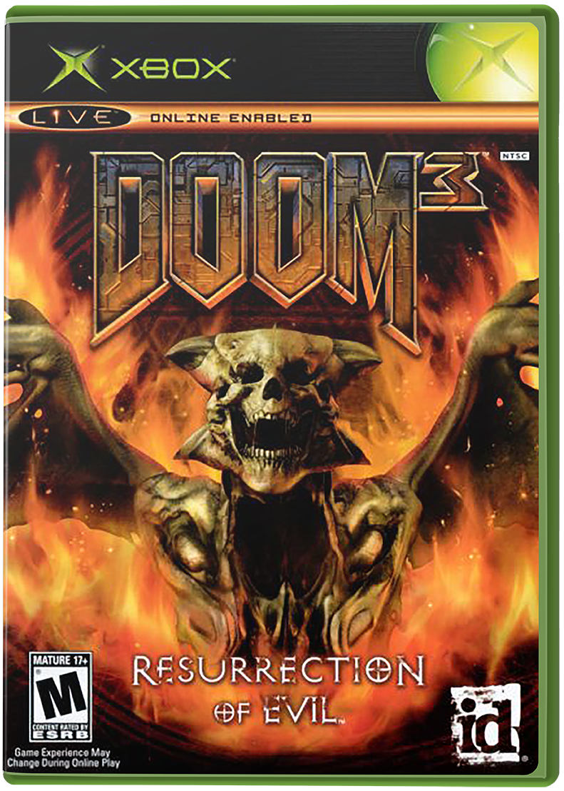 DOOM 3 RESURRECTION OF EVIL - XBOX