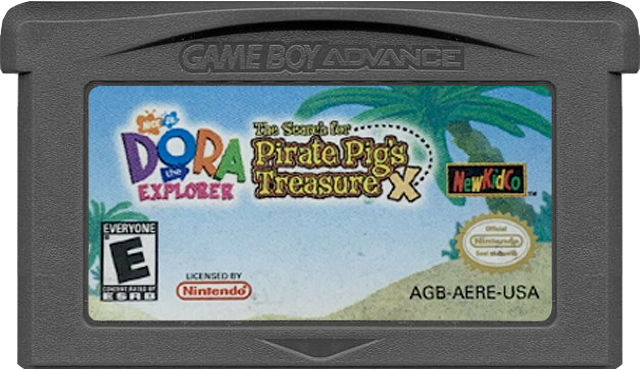 Dora the Explorer Pirate Pigs Treasure - GAMEBOY ADVANCE