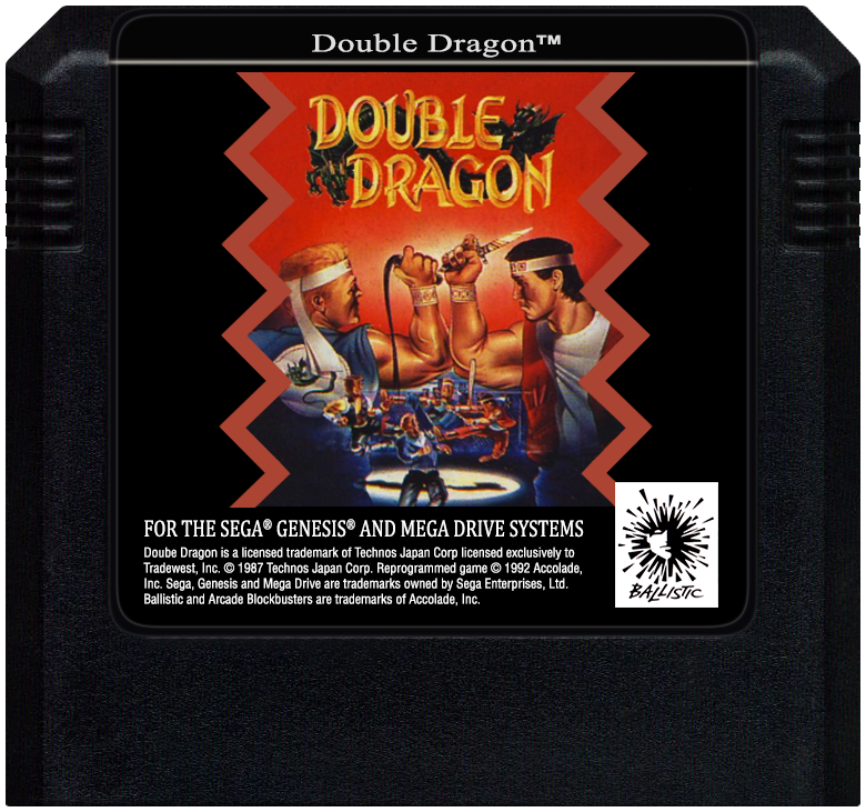 Double Dragon - SEGA GENESIS