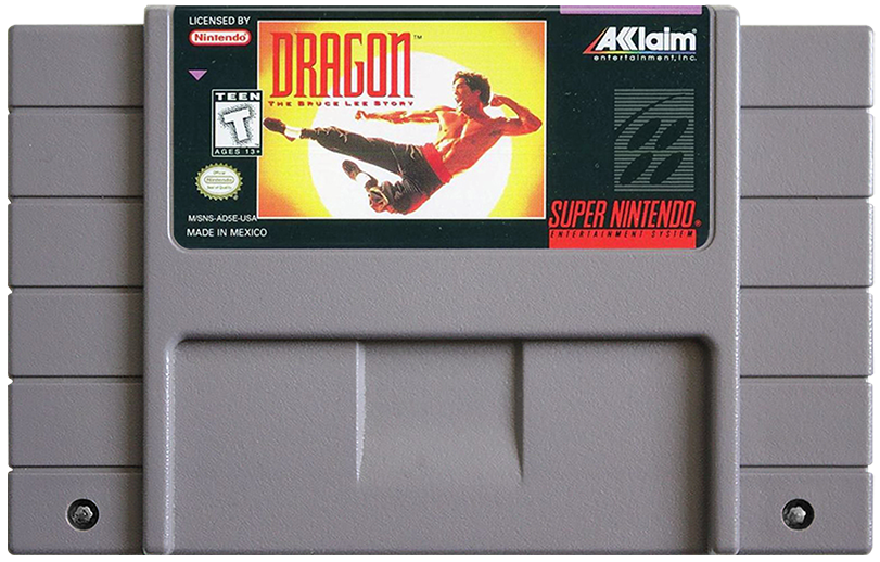 Dragon The Bruce Lee Story - SNES