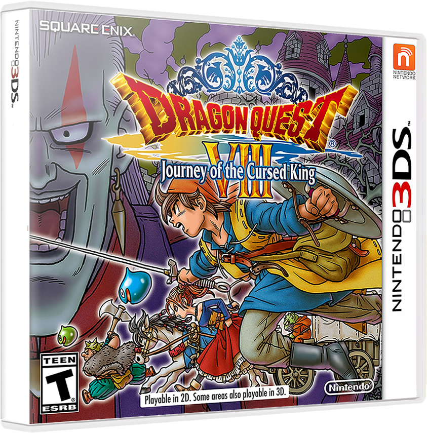 【メーカー直売】の商品をすべて QUEST DRAGON VIII 3DS NINTENDO - KING CURSED OF JOURNEY ニンテンドー3DS/2DS