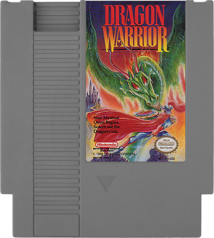 DRAGON WARRIOR - NINTENDO 8 BIT
