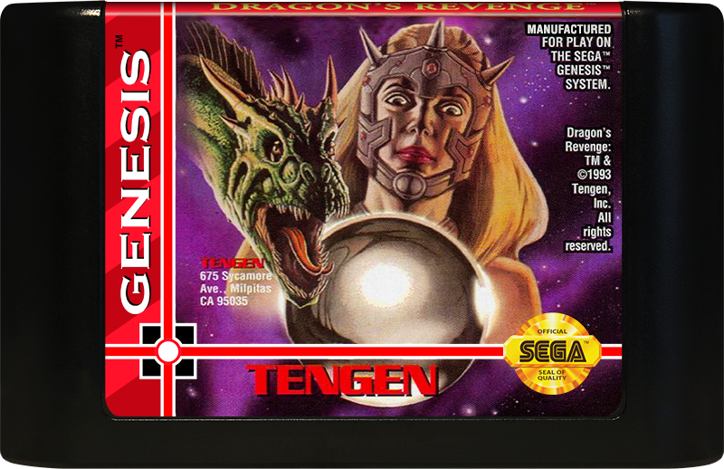 Dragons Revenge - SEGA GENESIS