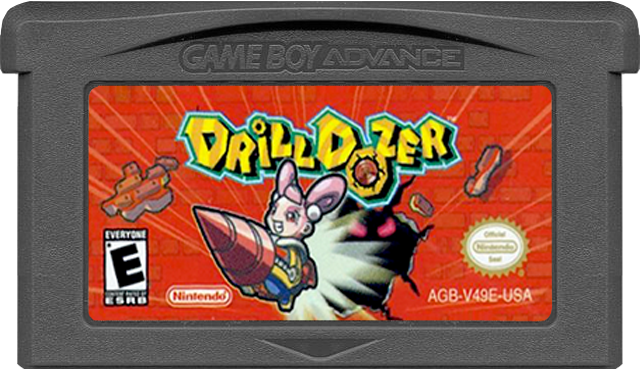 Drill Dozer popular for Nintendo Gameboy Advance