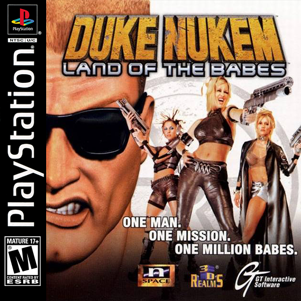 Duke Nukem Land of the Babes - PLAYSTATION