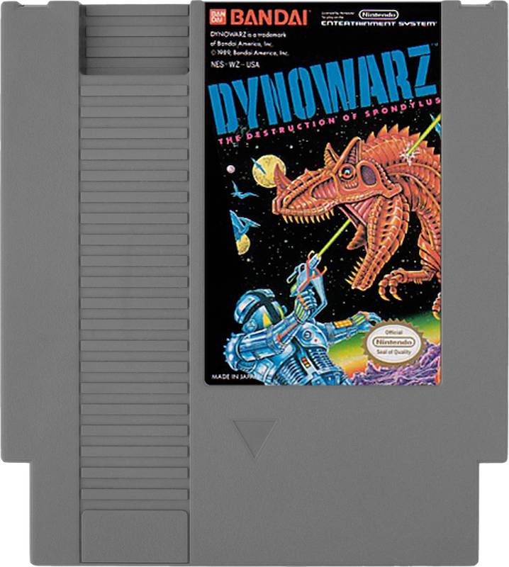Dynowarz the Destruction of Spondylus - NINTENDO 8 BIT