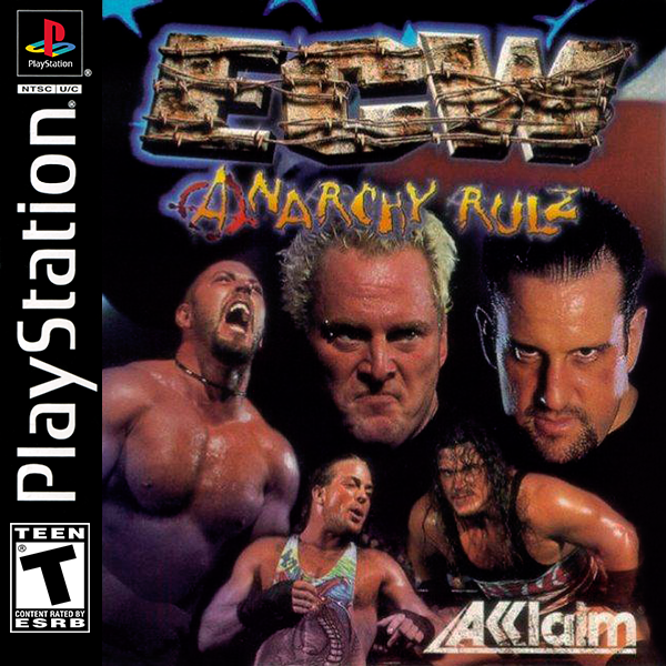 ECW-ANARCHY RULZ - PLAYSTATION