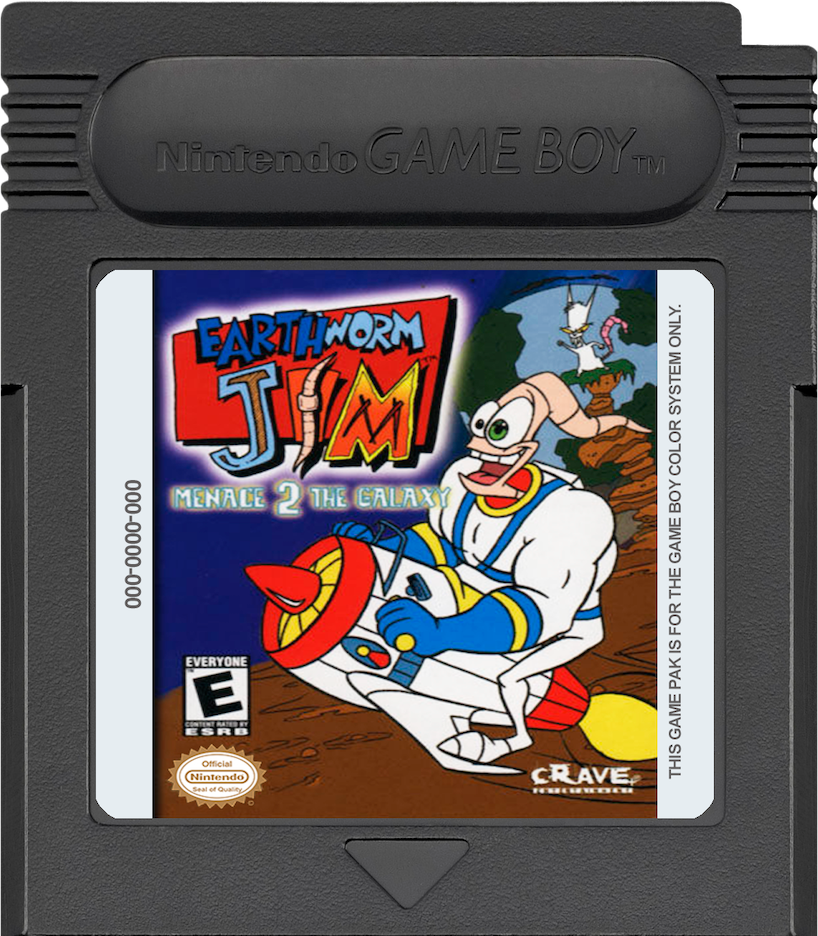 EARTHWORM JIM: MENACE 2 THE GALAXY - GAMEBOY COLOR