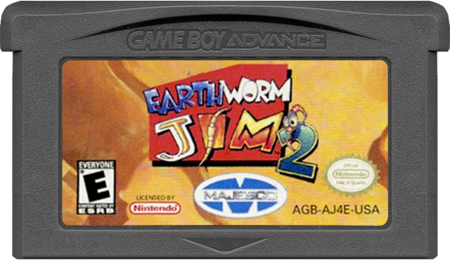 Earthworm Jim 2 - GAMEBOY ADVANCE
