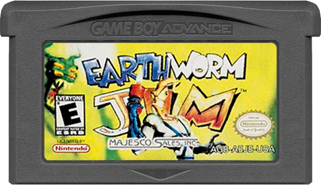 Earthworm Jim - GAMEBOY ADVANCE