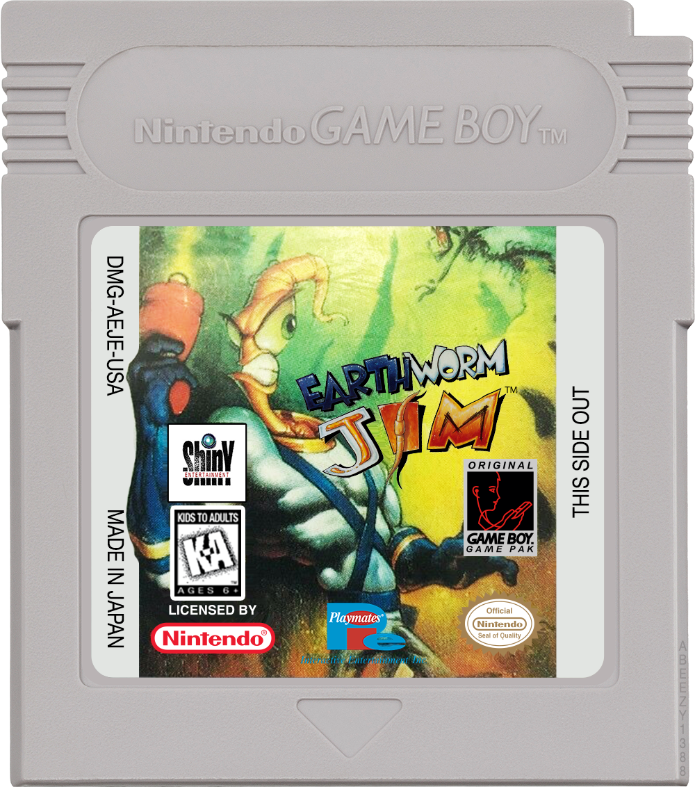 Earthworm Jim - GAMEBOY