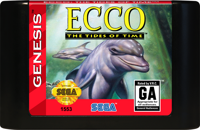 Ecco The Tides Of Time - SEGA GENESIS