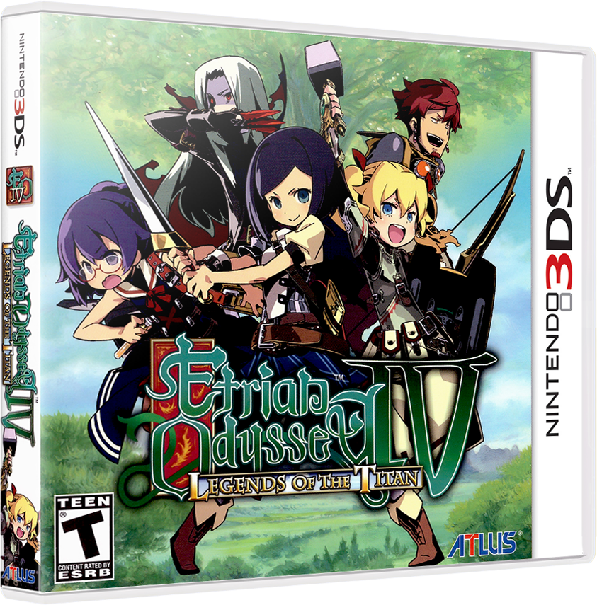 ETRIAN ODYSSEY IV LEGENDS OF THE TITAN - NINTENDO 3DS