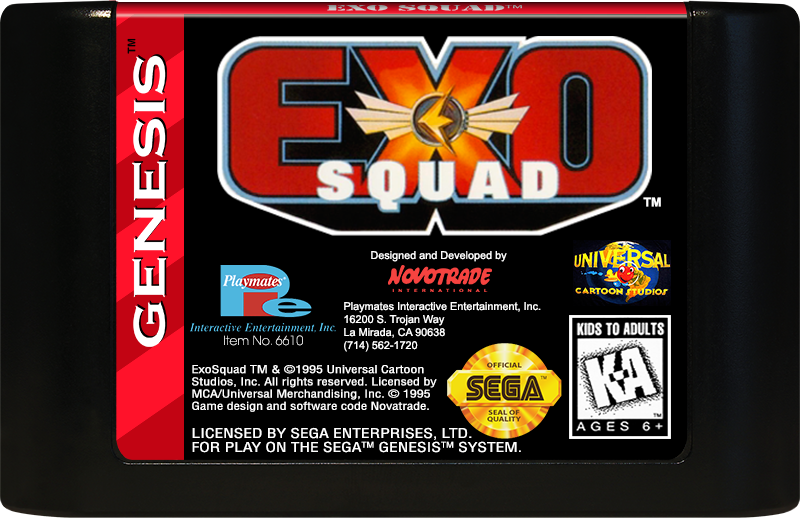 EXO SQUAD - SEGA GENESIS