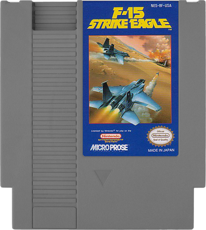 F-15 Strike Eagle - NINTENDO 8 BIT