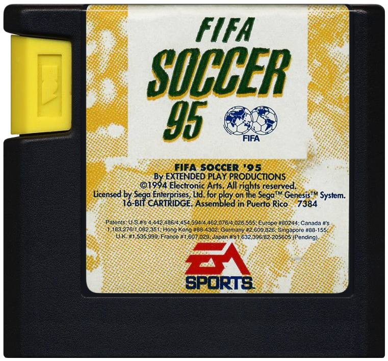 FIFA Soccer 95 - SEGA GENESIS