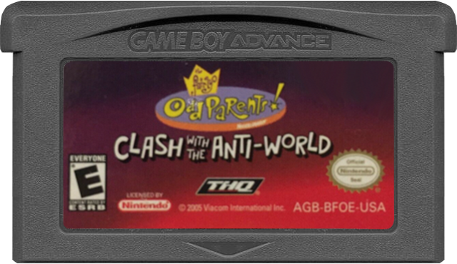 Fairly Odd Parents Clash with the Anti W - GAMEBOY ADVANCE