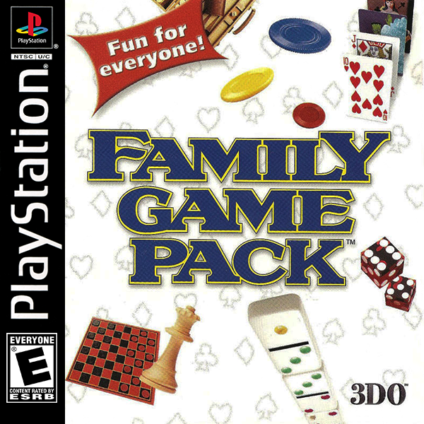 FAMILY GAME PACK 2001 - PLAYSTATION