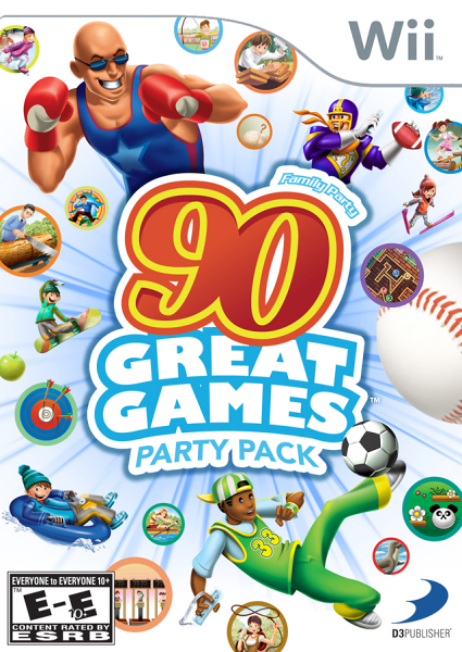 90 Great Games Party Pack - Wii