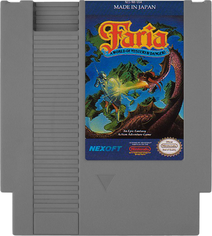 Faria A World Of Mystery & Danger - NINTENDO 8 BIT