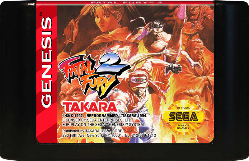 Fatal Fury 2 - SEGA GENESIS