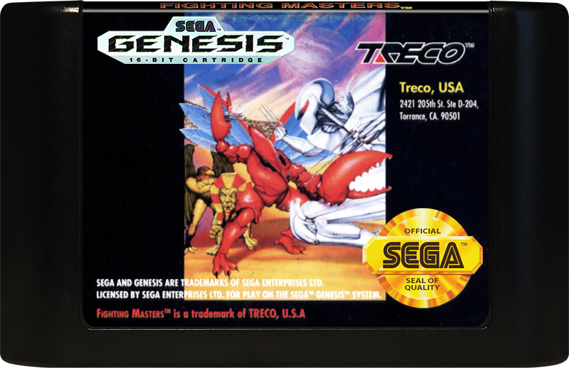 Fighting Masters - SEGA GENESIS