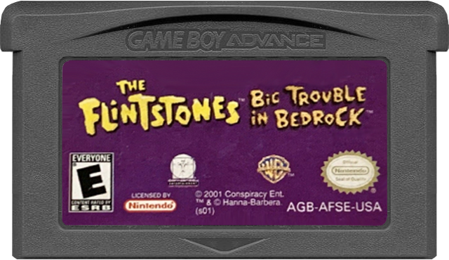 Flintstones Big Trouble in Bedrock - GAMEBOY ADVANCE