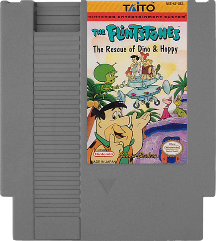 Flintstones The Rescue of Dino & Hoppy - NINTENDO 8 BIT